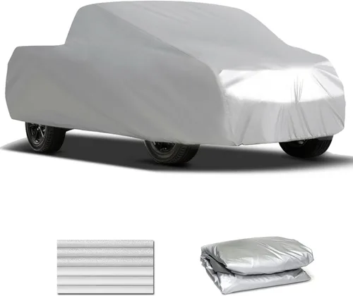 Funda Universal para Camioneta Todo Clima Resistente para Exteriores de Repuesto para Camioneta de hasta 230 L x 75 A x 65 Al Pulgadas