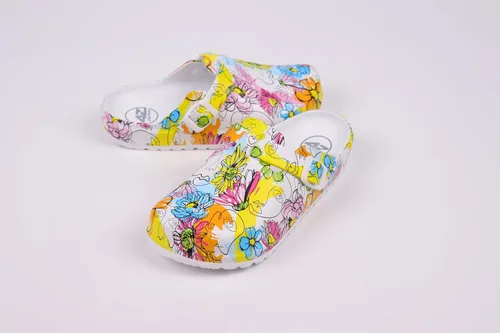 Miniatura 5 de Zuecos de espuma para mujeres y hombres, ligeros y transpirables, zapatos de trabajo impermeables y antideslizantes para jardín, playa, viajes y uso