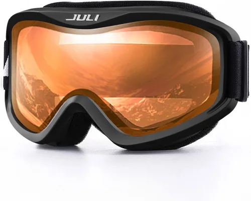 Miniatura 10 de Juli Gafas de esquí para niños, gafas de snowboard para niños y niñas, motos de nieve, esquí, patinaje, edad 3-8 4302