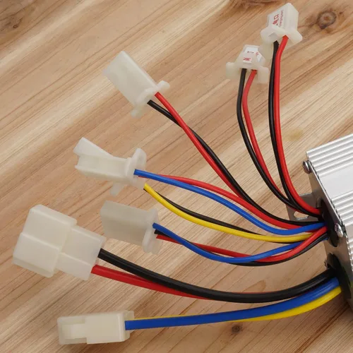 Miniatura 4 de Controlador de Velocidad del Motor de 24v 500w para Scooter Eléctrico E-Bike Bicicleta Triciclo Caja de Control de Motor con Escobillas
