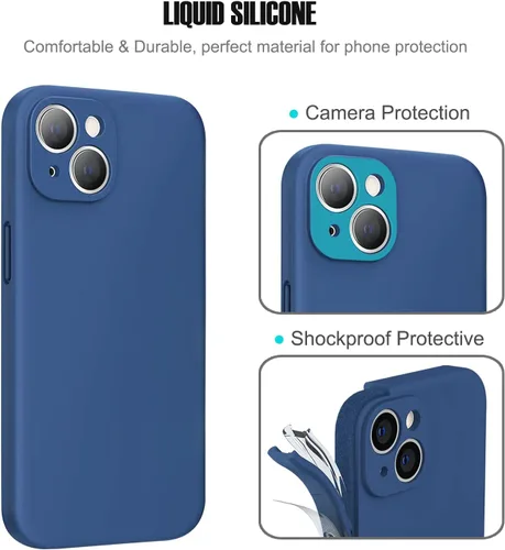 Miniatura 3 de Funda de fútbol personalizada con nombre y número para iPhone17 Air 16 15 Pro Max 14 13 Mini 12 11 Xs Max Xr SE3 8 7 6 Plus, silicona líquida