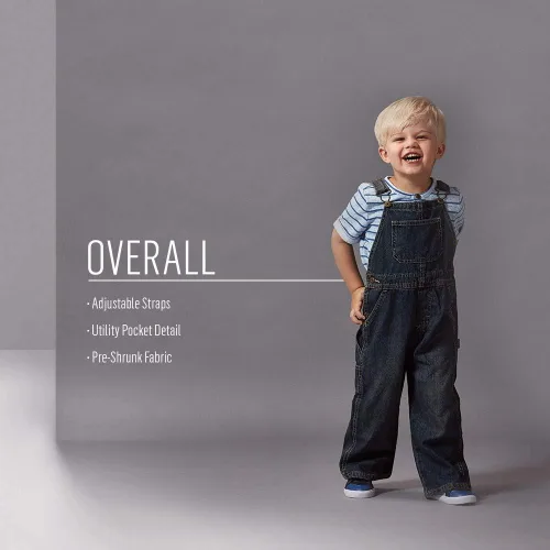 Miniatura 5 de Wrangler Authentics Total de mezclilla clásica para niños, Oro