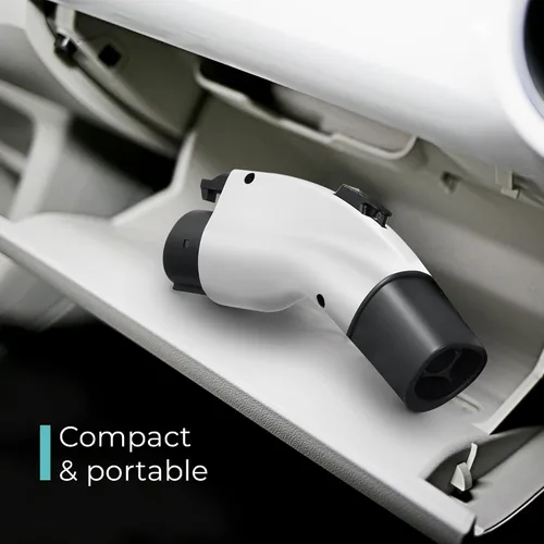 Miniatura 7 de Lectron Adaptador de carga Tesla a J1772 EV - Convertidor NACS, 48 Amp y 250V, compatible con conectores Tesla de alta potencia, cargadores