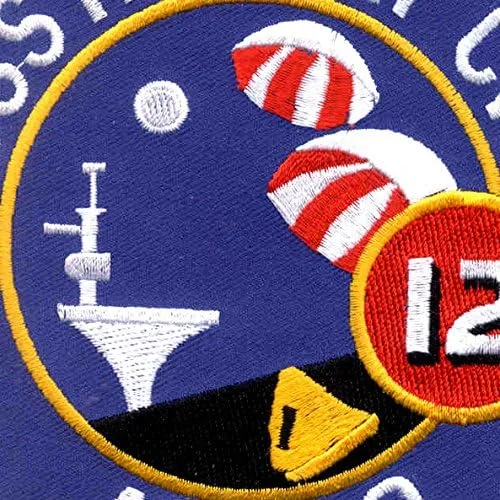 Miniatura 2 de USS Hornet CVS-12 Parche de barco portador Apollo 12 Recuperación