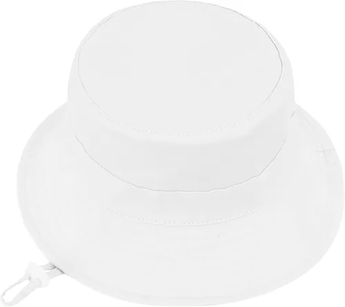 Miniatura 2 de Durio Sombrero de playa para bebés con protección solar FPU 50+, diseño de ala ancha para verano, sombreros de pescador para niñas y niños pequeños