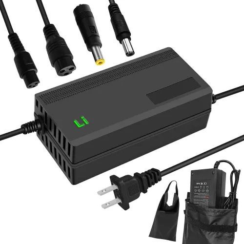 Miniatura 8 de Cargador 42V 3A con enchufe 3-en-1 para baterías de litio de 36V como baterías de coche, camión, cortadora de césped, barco, marina