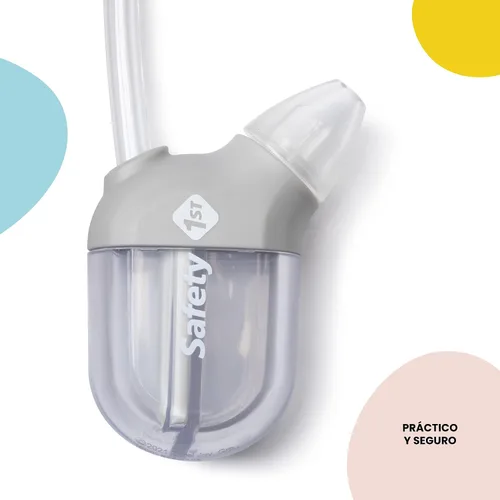 Miniatura 10 de Safety 1st BoogEase Aspirador nasal, gris (paquete de 2)