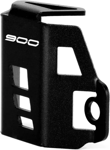 Miniatura 5 de Cubierta protectora para bomba de depósito de líquido de freno trasero para motocicleta compatible con Kawasaki Z900 2017-2023 Protectores de Negro