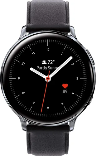 Samsung Galaxy Watch Active2 (1.732 pulgadas), monitor de frecuencia cardíaca, plateado (LTE desbloqueado) - SM-R825USSAXAR (versión de EE. UU