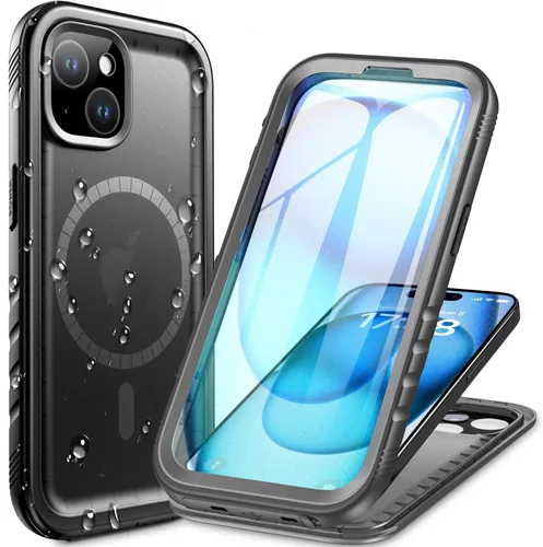 Miniatura 57 de Cozycase TOP Funda impermeable para iPhone 17 Pro Max - Grado militar resistente a todo 360 con protector de cámara de pantalla, doble IP68 a prueba