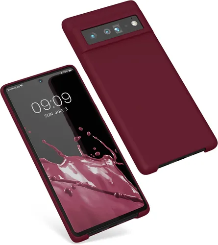 Miniatura 16 de kwmobile Funda Compatible con Google Pixel 6 Pro - Funda de teléfono de silicona TPU con acabado suave - Azul Arrecife