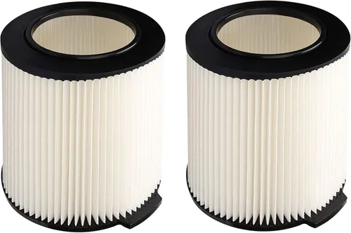 Fette Filter - Filtro de repuesto VF4000 para aspiradora de 5 a 20 galones y más grande, compatible con aspiradoras Ridgid 72947 en seco húmedo de 5