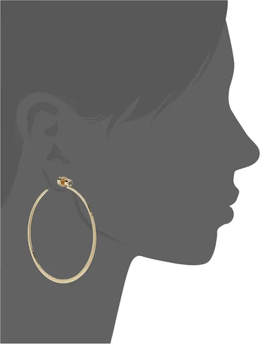 Miniatura 2 de Michael Kors - Arracadas de plata y oro rosa para mujer