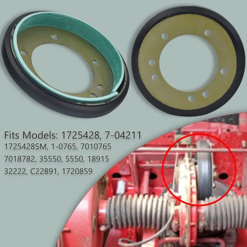 Miniatura 3 de 04743700 Kit de disco de accionamiento de tractor de césped con forro/rueda de fricción, compatible con disco de embrague de conducción Sn-apper