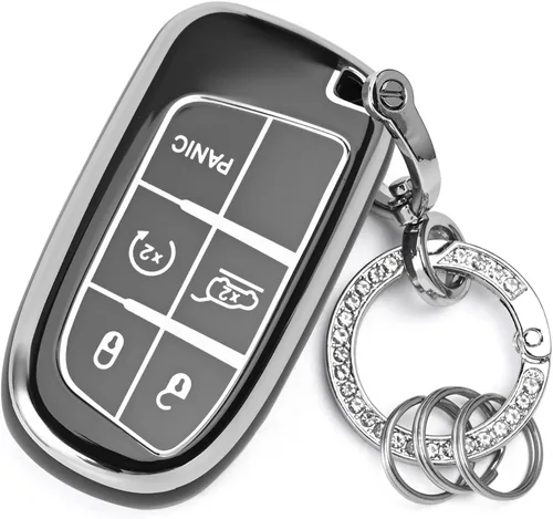 Miniatura 11 de Funda para llavero Dodge Challenger - 3, 4, 5 botones, protector de llavero de TPU suave