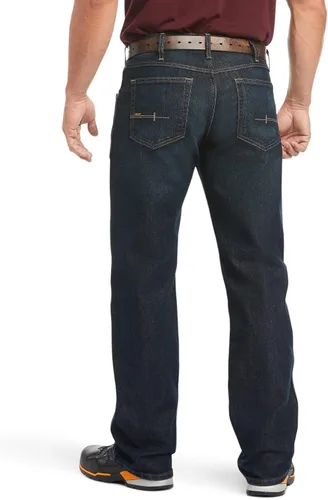 Miniatura 2 de Ariat Rebar M4 Relaxed DuraStretch - Jeans básicos de corte de bota para hombre, Carbine