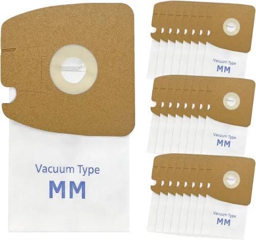 Miniatura 7 de Paquete de 10 bolsas de vacío MM para aspiradoras Sanitaire S3680 y SC3680 y Eureka Mighty Mite 3670 3680 4100 4300 5180 Series, modelo 60297A