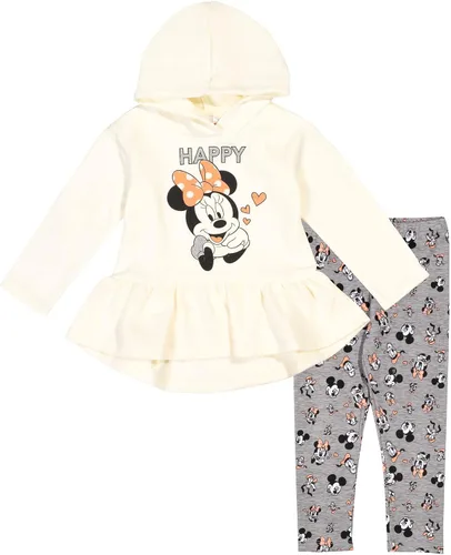 Miniatura 5 de Disney - Sudadera con capucha y leggings de vellón con diseño de Minnie Mouse