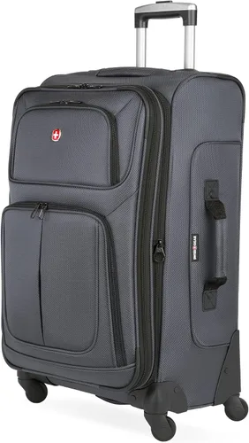 Miniatura 24 de SwissGear - Equipaje suave expandible Sion con ruedas, Negro