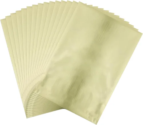 Miniatura 18 de Briartw Papel de Aluminio Termoadhesivo 20x29cm Paquete de 50 Hojas Papel Reactivo para Sellado en Caliente por Impresora Láser y Laminadora