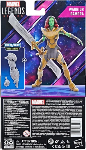 Miniatura 4 de Marvel Legends Series Warrior Gamora, What If...? Figuras de acción coleccionables de 6 pulgadas, a partir de 4 años