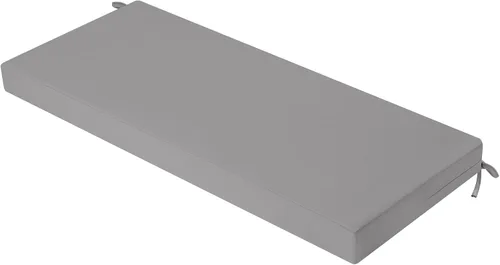 Miniatura 12 de idee-home Cojín de banco para exteriores impermeable, cojines de banco para muebles de exterior, almohadilla de asiento de repuesto para columpio