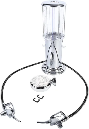 Miniatura 8 de Dispensador de licor, bomba de gas de metal, boquilla dispensadora de bebidas, cerveza, vino, bebida, decantador de licor para cócteles de vodka