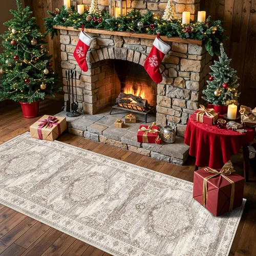 Miniatura 22 de HY HAO YUN LAI Alfombras antideslizantes para pasillos, alfombra lavable para pasillo, alfombra larga ultra suave para cocina, alfombras de acento