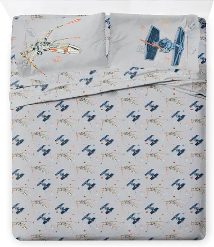 Miniatura 9 de Jay Franco Juego de sábanas infantiles de dibujos animados con sábanas bajeras, planas y funda de almohada, ropa de cama ultrasuave con funda