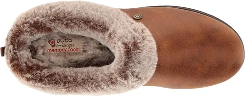 Miniatura 5 de Skechers Keepsakes-R E M Shootie con forro de piel sintética y pantuflas de espuma viscoelástica