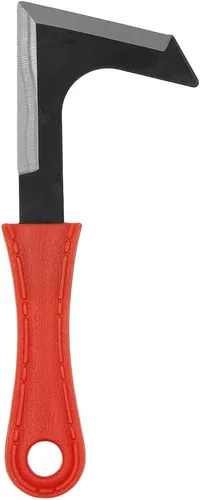 Miniatura 2 de Zenport K111 Crack Weeder, calzada, herramienta de deshierbe de paseo lateral, acero al carbono, hoja en forma de L, naranja