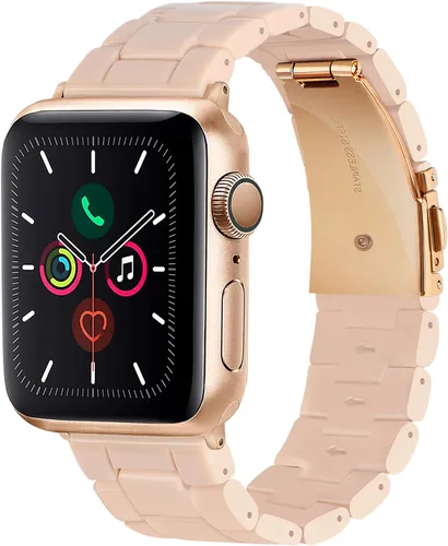 Miniatura 16 de HOPO Compatible With Apple Watch Band Thin Lightweight Resin Strap Bracelet Fashion Wristband Replacement For iWatch Bands Series Ultra 11 10 9 8 7