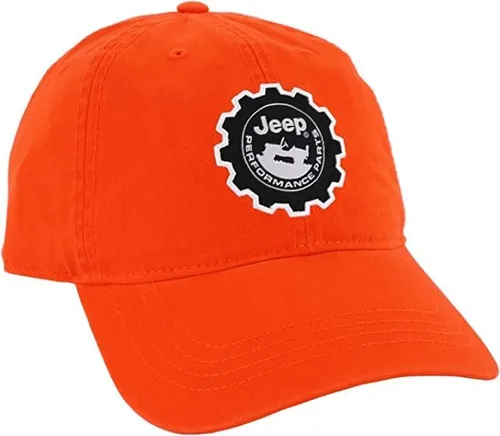 Jeep Sombrero Performance Parts Gear Logo Gorra de béisbol pesada de sarga