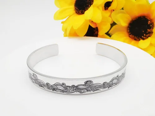 Miniatura 5 de Dczosily Pulseras inspiradoras para mujer, de acero inoxidable, pulseras motivacionales, regalos personalizados para mejores amigas