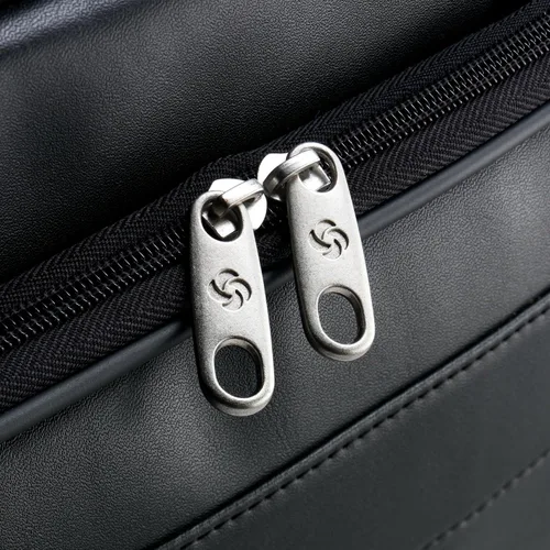Miniatura 4 de Samsonite Maletín delgado de cuero para equipaje, Negro -, Maletín delgado de cuero