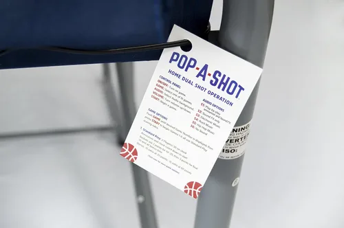 Miniatura 6 de Pop-A-Shot - Home Dual Shot with NCAA Graphics l Sensor Scoring l 16 Game Modes l 7 Balls l Foldable Storage l for All NCAA Fans
