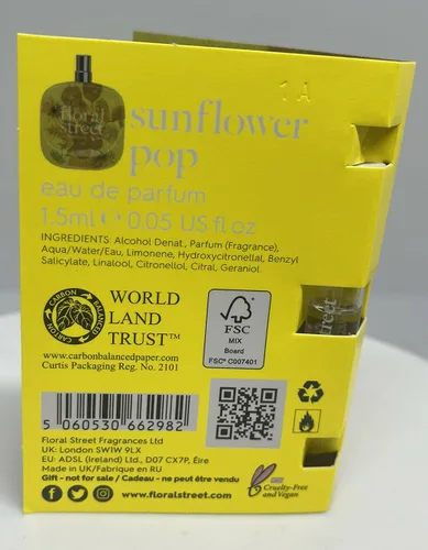 Miniatura 3 de floral street Muestra de girasol pop, 0.05 fl oz / 0.1 fl oz