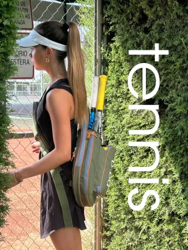 Miniatura 11 de P.ala Multi-Sport Crossbody Padel Bag – Fits 2 Padel Rackets, Lightweight 2.07 lb, Fence Hook, 13” Device Sleeve, Compact Racket Bag for Padel, Verde
