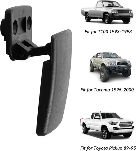 Miniatura 2 de Bloqueo deslizante para ventana trasera para Toyota Pickup T100 Tacoma 1989-2000, reemplaza 69370-35010