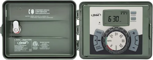 Miniatura 3 de Orbit Controlador de riego interior o exterior de 6 estaciones, trilingual
