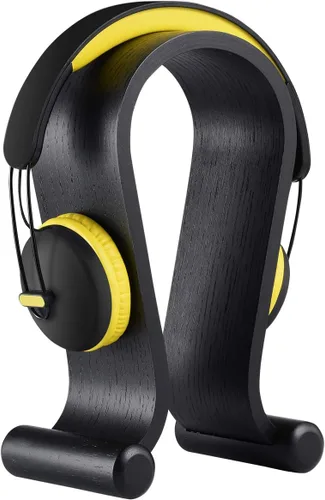 Miniatura 9 de SAMDI Soporte De Auriculares De Cuero Soporte De Auriculares Soporte Para Auriculares Universal Gaming Headset Holder - Abedul