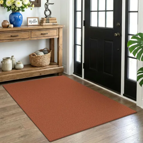 Miniatura 9 de EARTHALL Alfombra de pasillo 3x14 pies, alfombras lavables extra largas para pasillos, tejidas, antideslizante, alfombra trenzada para entrada