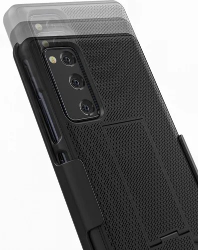 Miniatura 6 de Encased Funda con clip para cinturón compatible con Galaxy S20 Slim con funda (S20 FE)