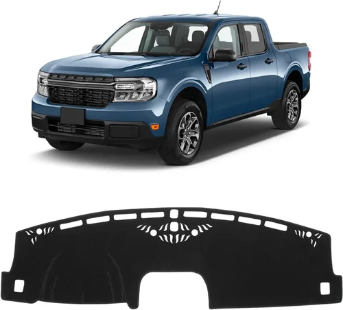 Miniatura 72 de FIILINES Cubierta para tablero Compatible con Mazda 3 2010-2013 Accesorios Tapete para tablero para Mazda 3 Accesorios Tapete para salpicadero