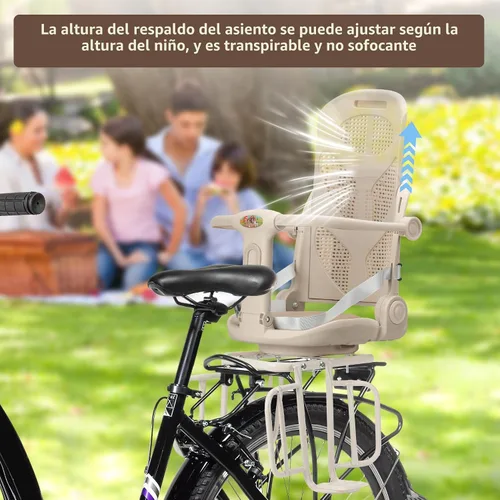 Miniatura 2 de Kid's Bike seat Rear Child Carrier Bike Chair for Bicycle Kids seat for Children 2~4 Years,Weight 55 lbs