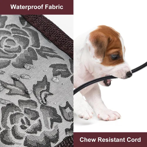 Miniatura 7 de Almohadilla térmica para gatos, almohadilla térmica impermeable de 17.7 x 17.7 pulgadas, cama climatizada para gatos, manta de calentamiento