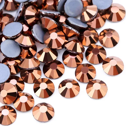 Miniatura 28 de 2880 diamantes de imitación termoadhesivos de imitación de cristal con parte trasera plana para manualidades, manualidades, ropa, zapatos