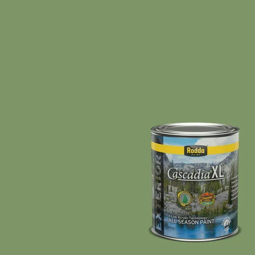Miniatura 128 de Rodda Paint CASCADIA XL - Pintura satinada e imprimación para exteriores en uno, cuarto de galón, Aimee