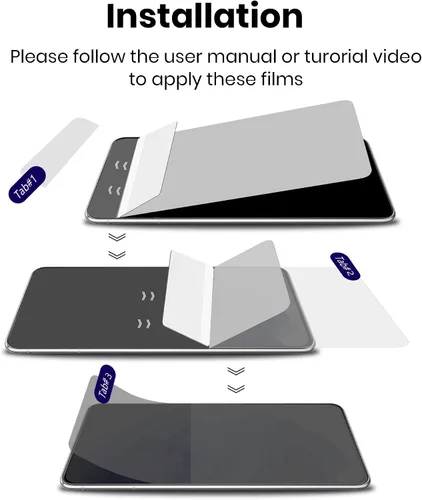 Miniatura 7 de Protector de pantalla para Galaxy Note 20, película suave de privacidad mate (no vidrio templado), superficie de acabado mate, antirreflejos, 2