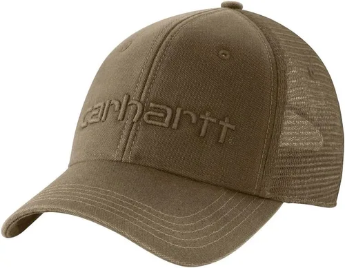 Miniatura 32 de Carhartt Gorra gráfica con logotipo de malla trasera de lona para hombre